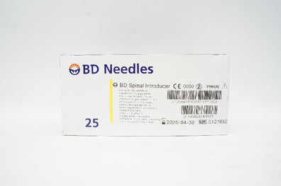 BD 405160 Spinal Needle Introducer 20GA x 1.25inch - Box of 25